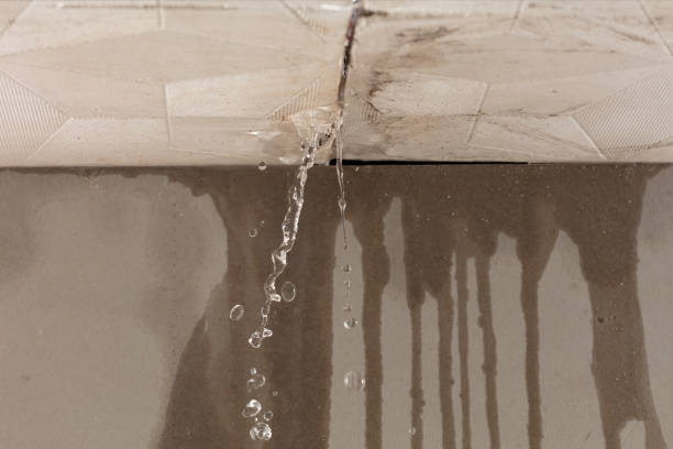 Professional Commercial Water Damage Restoration technician working in Caratunk, ME